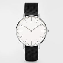 Load image into Gallery viewer, Luxury Brand Women Watches Fashion Stainless Steel Strap Quartz Wrist Watch Ultra-thin Ladies Dress Watch Men Watches Clock Gift
