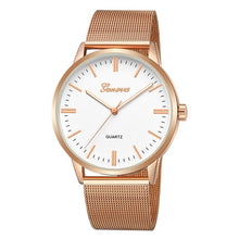 Load image into Gallery viewer, 2020 Women&#39;s ultra-thin Fashion Watches Quartz Movement High Quality Stainless Steel Mesh Rose Gold Waterproof Ladies Watch