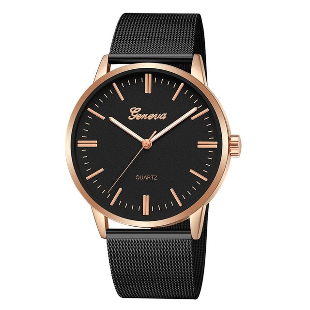 2020 Women's ultra-thin Fashion Watches Quartz Movement High Quality Stainless Steel Mesh Rose Gold Waterproof Ladies Watch